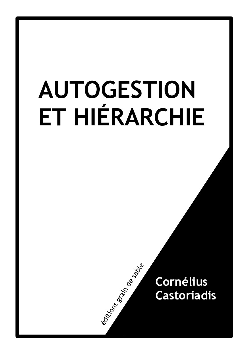 Autogestion et hiérarchie