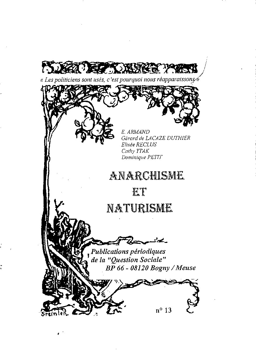 Anarchisme et naturisme