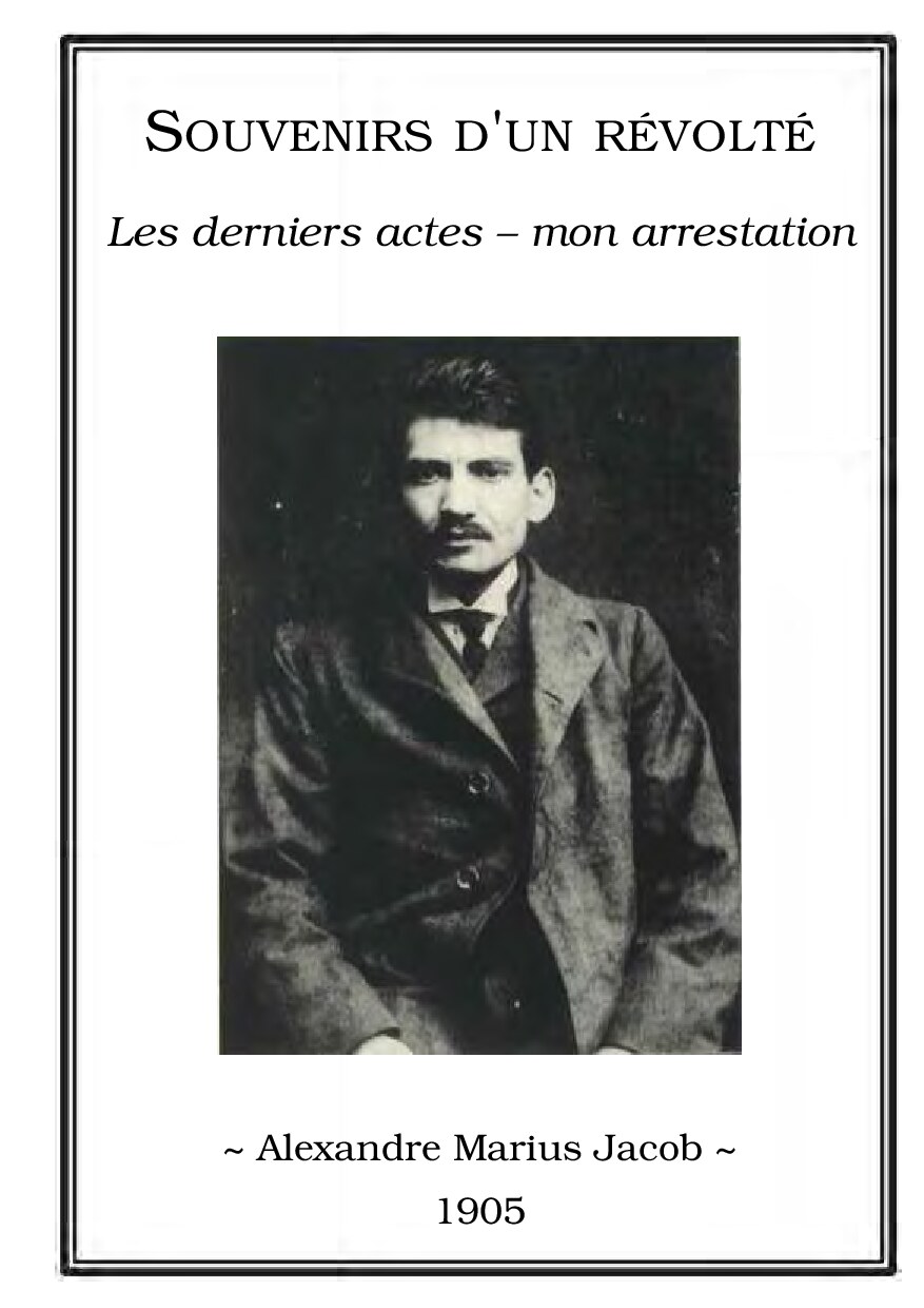 Souvenirs d'un révolté